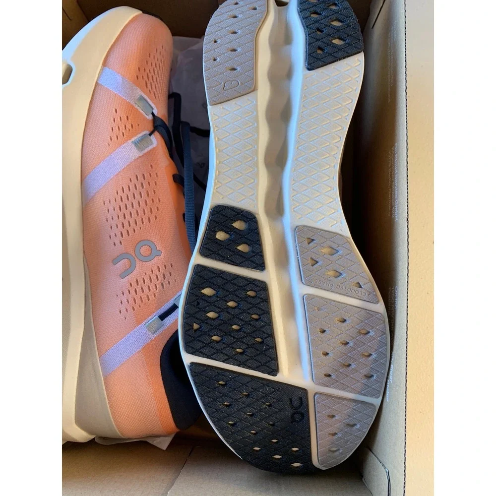 On Cloudsurfer 2 Mens Running Shoes Tangerine Ivory 3MF10123126 Size 11‎ NEW